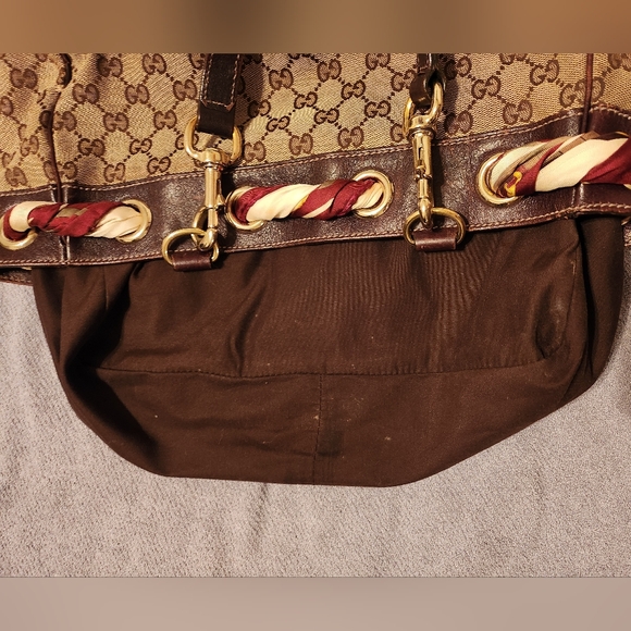 COPY - AUTHENTIC GUCCI MONOGRAM POSITANO TOTE - Picture 8 of 13